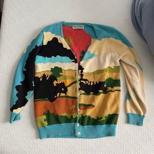 Jack b quick patterned cardigan